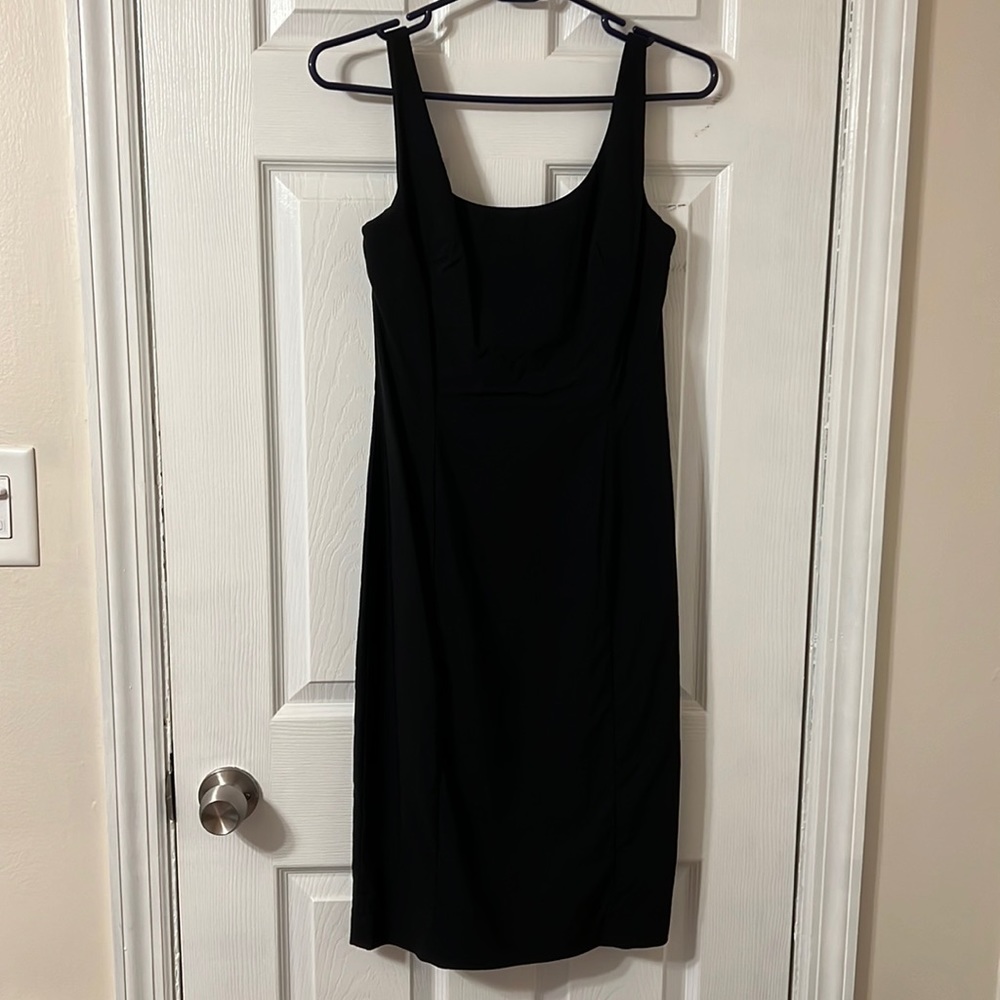 Express Micro-Twill Tank Dress, Size 1/2